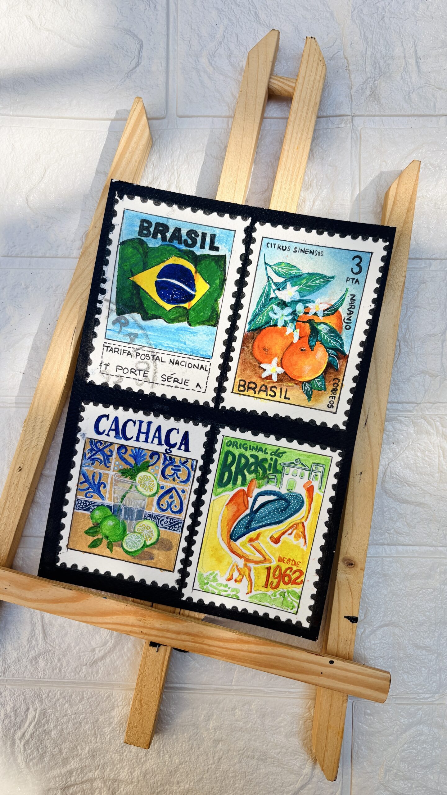 Brazil Memories – Vintage Stamp Collection Brazil Memories – Vintage Stamp Collection